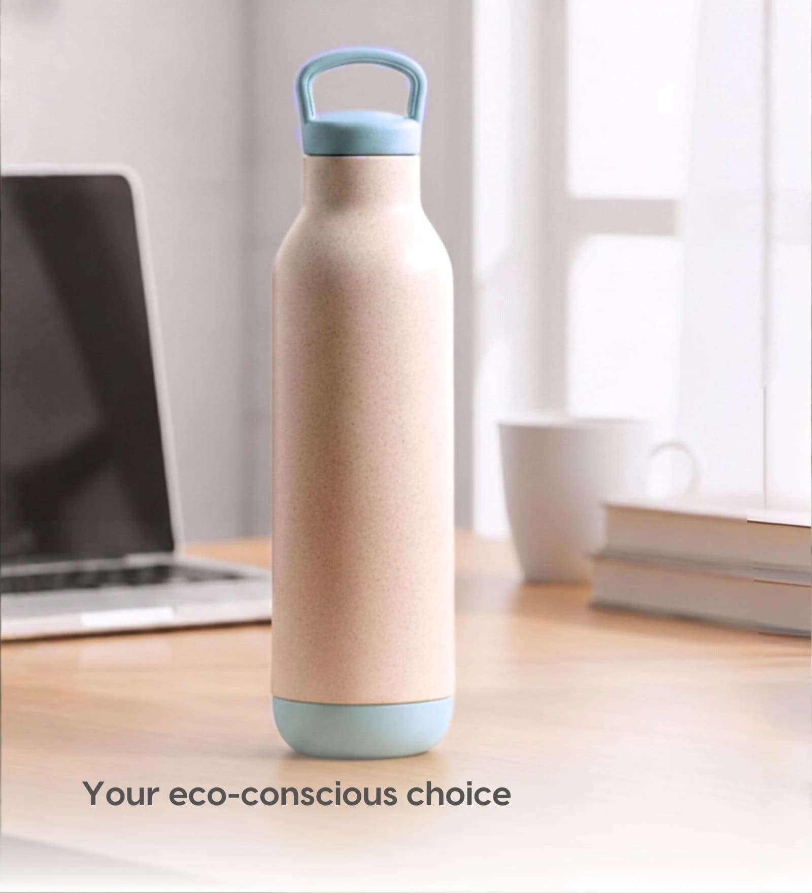 Eco Spring Bottle for School Kids | 900 ml - View 1
