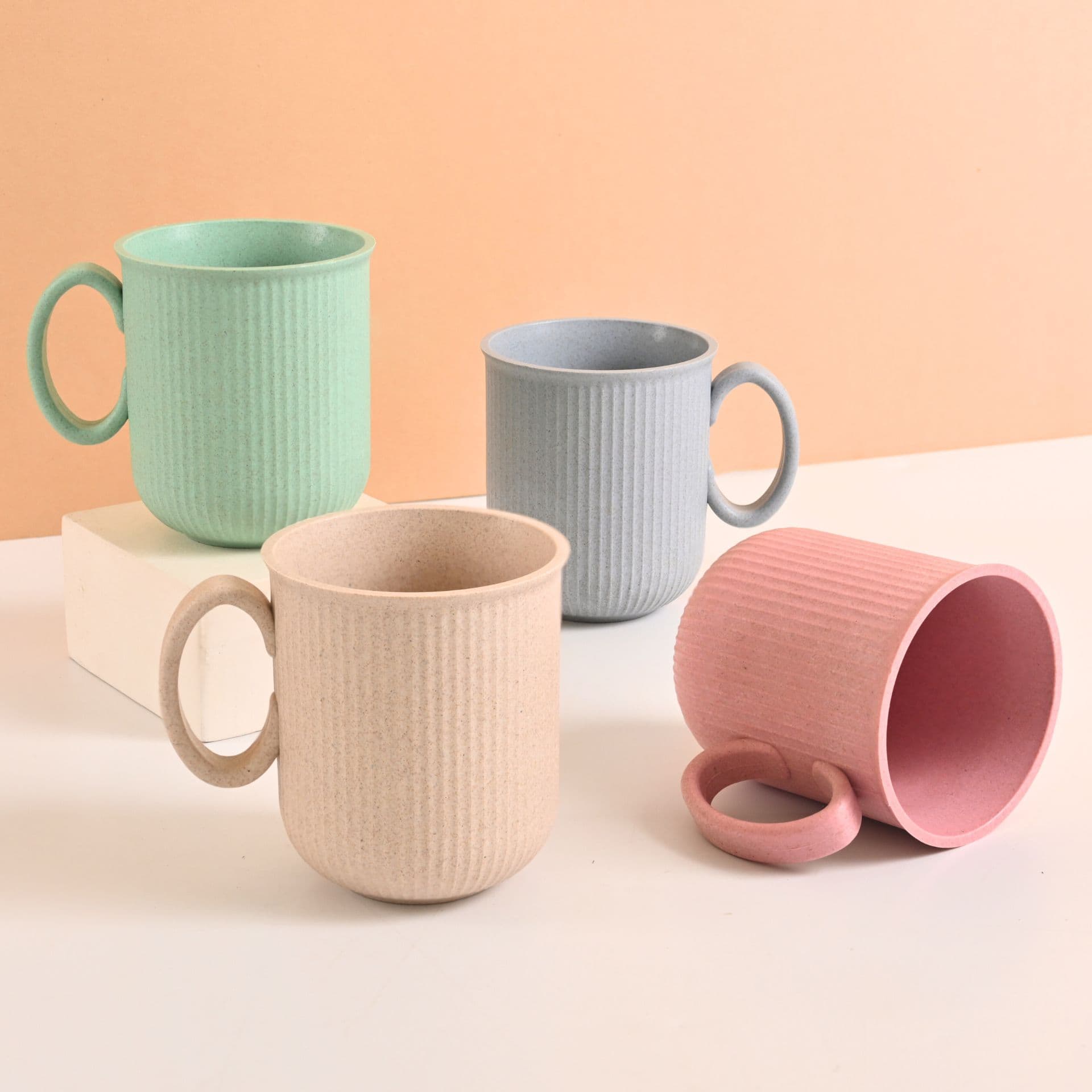 statement mug for office from bamboo fiber - Thulira sustainable product