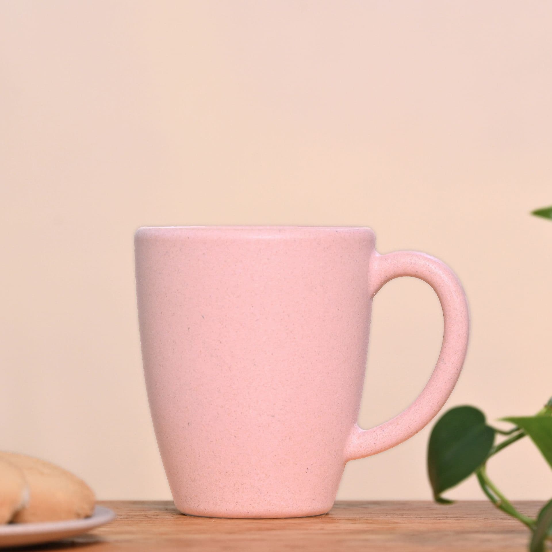 classic mug 300 ml unbreakable mugs made with rice husk bamboo fibers microwave safe mugs for hot cold servings innocent - Thulira sustainable product
