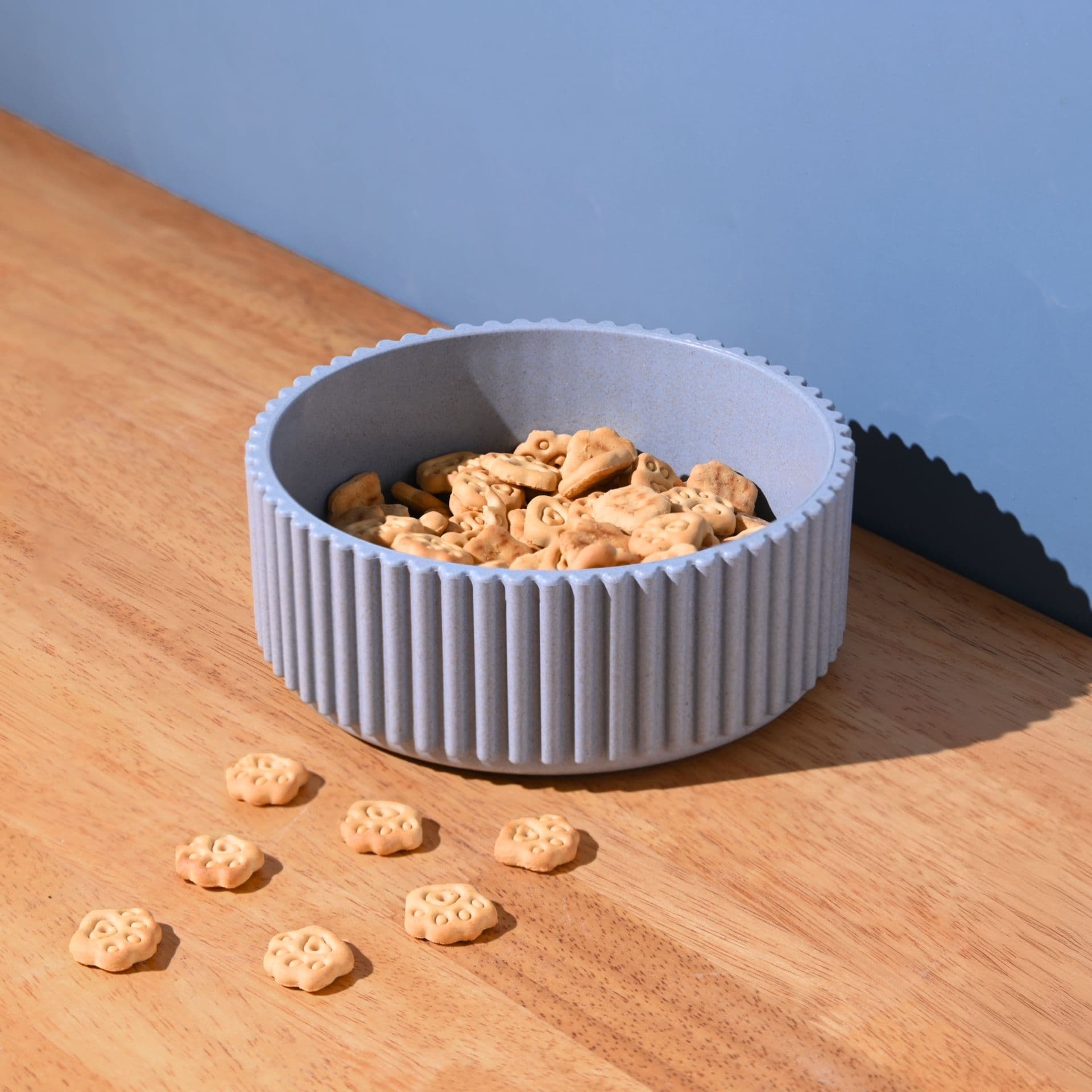 earth friendly dog food bowl set of 1 750 ml anti skid dog bowl cat bowl cat food bowls pet bowl made with rice husk biocomposites dog bowl large size - Thulira sustainable product
