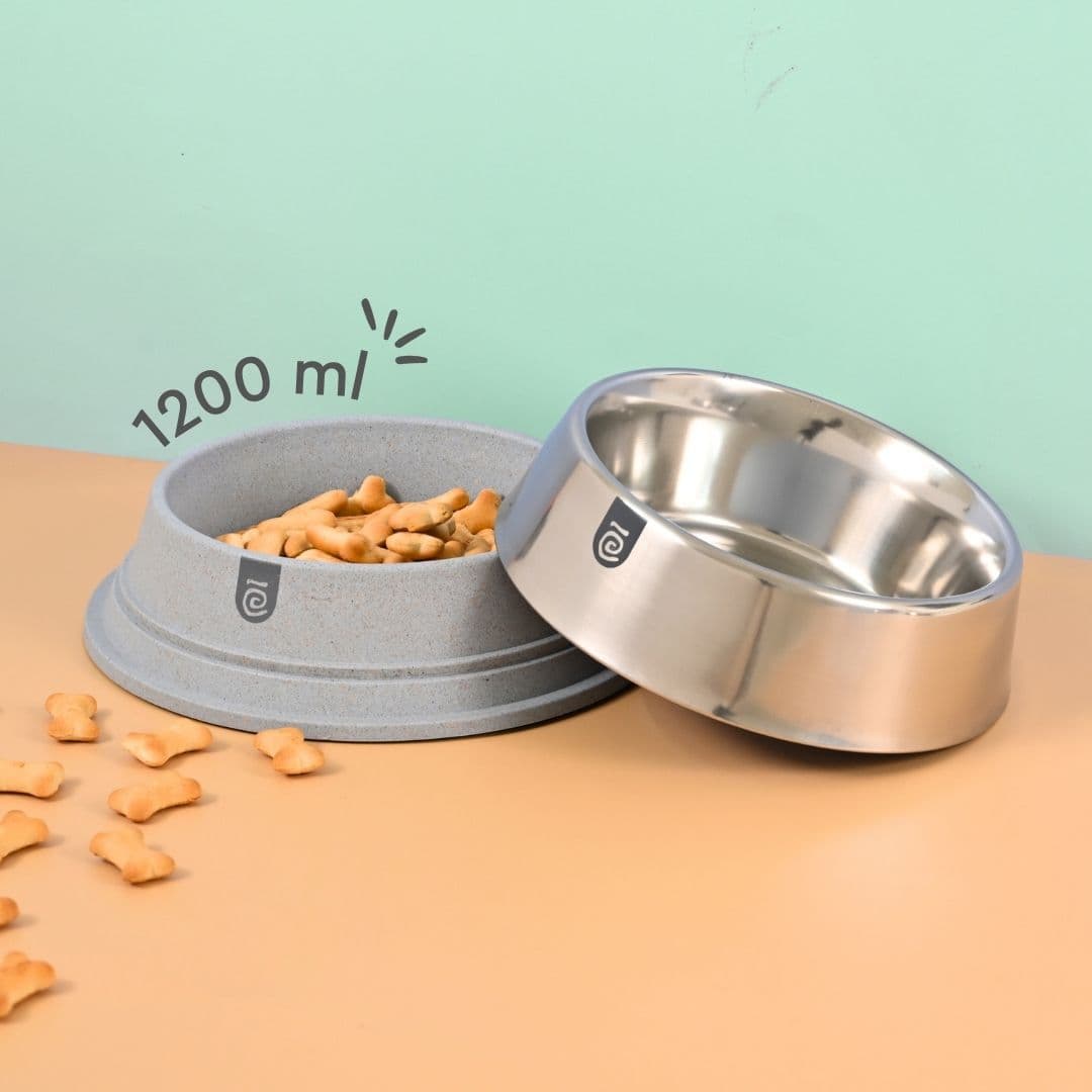 earth friendly multipurpose pet bowls made with rice husk - Thulira sustainable product