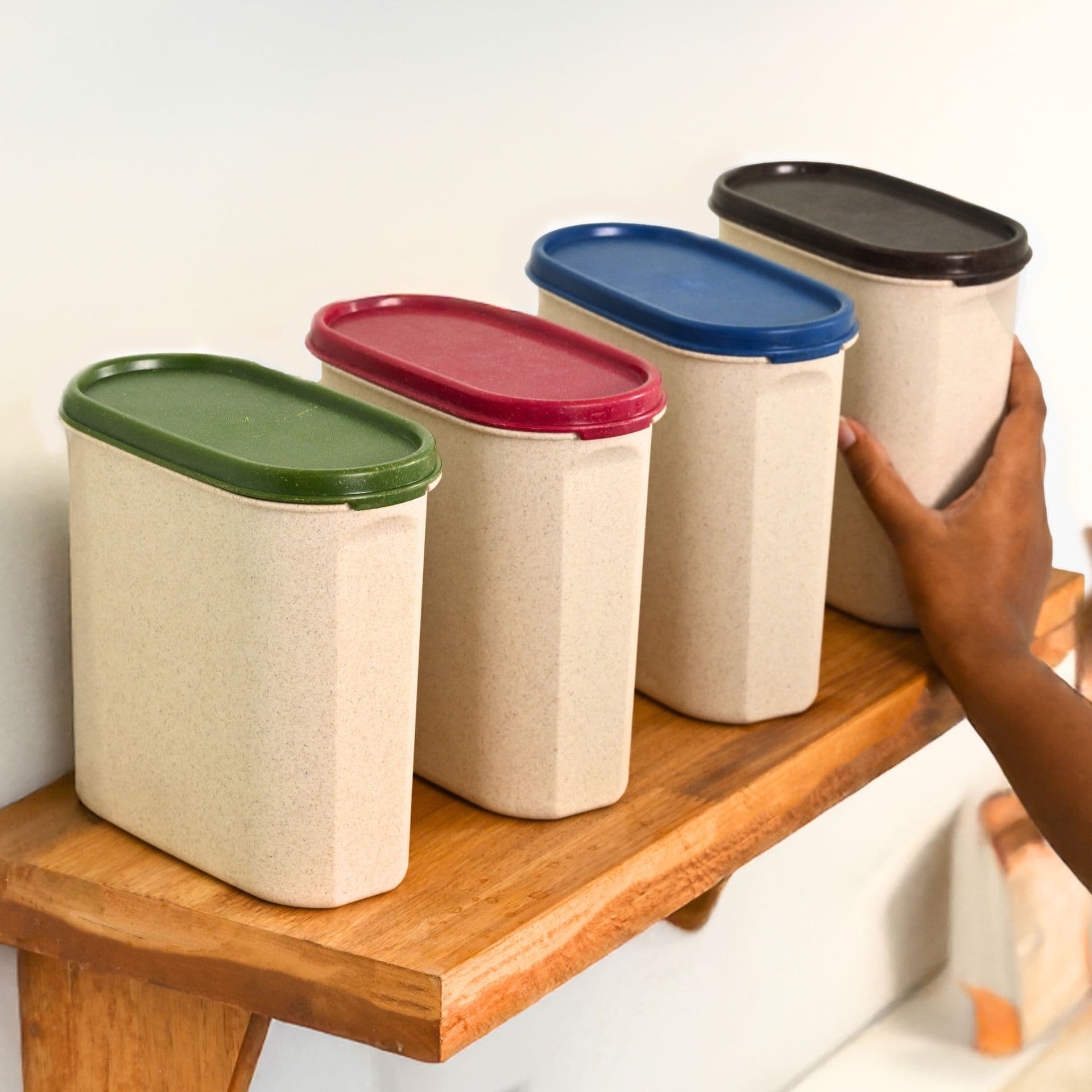 naturebox food storage box from bamboo fiber - Thulira sustainable product